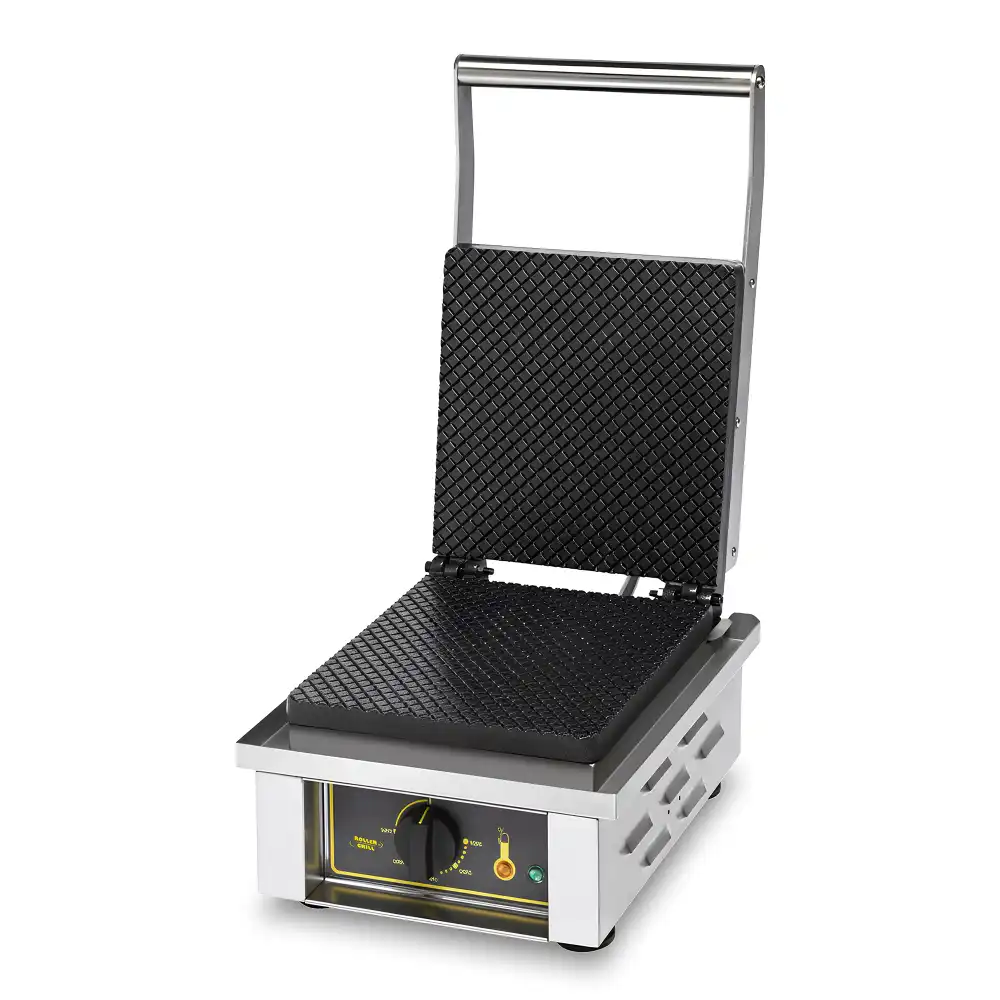 Roller Grill, Waffle Iron, 1.6 kW, Electric, 300 °C, 25 sec Cook Time