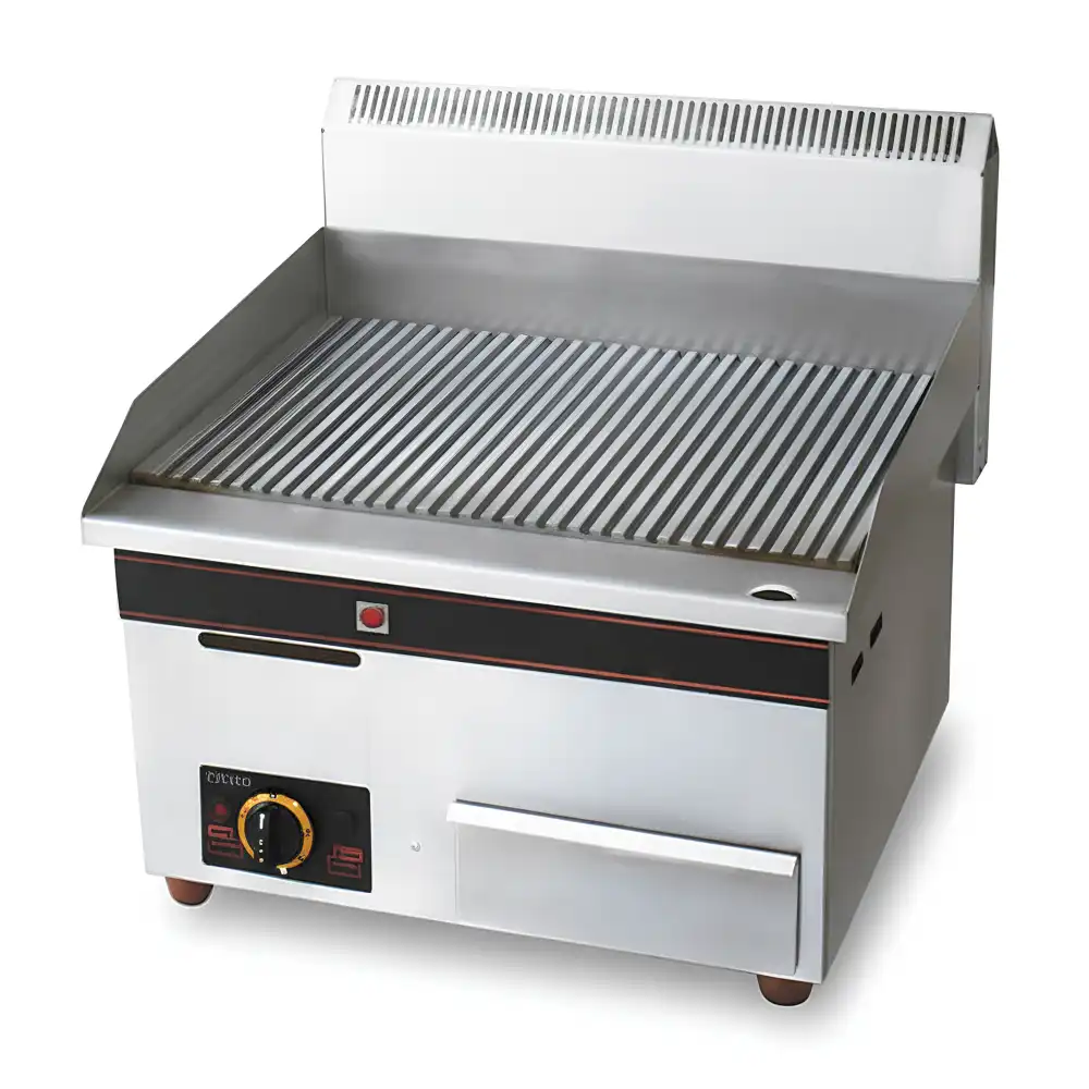 Primo, Griddle, Gas, Ribbed Plate