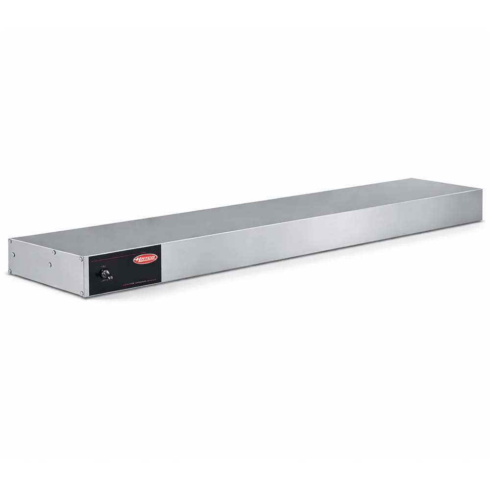 Hatco Corp, Strip Heater with Lights, 980 W, Electric, Silver