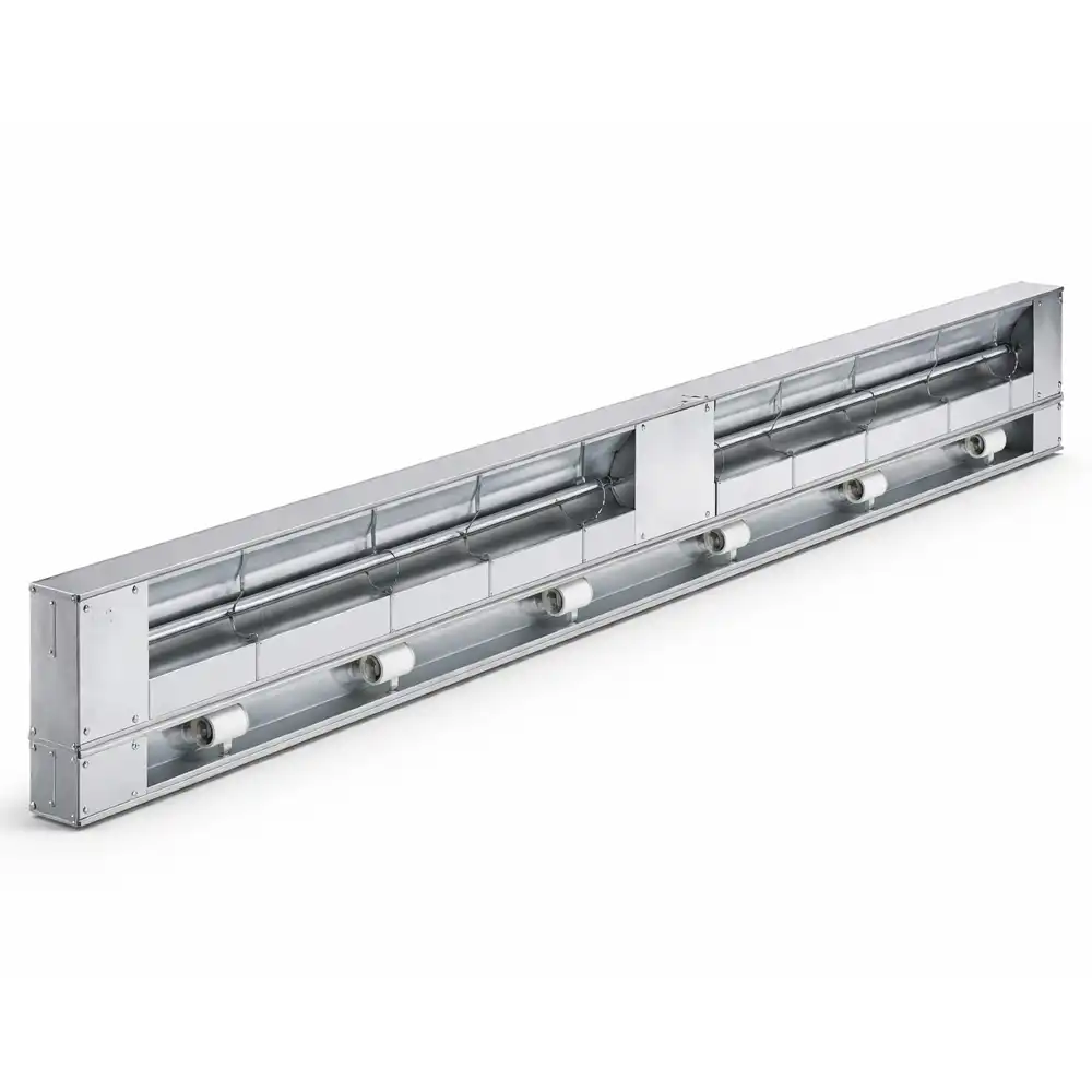 Hatco Corp, Strip Heater with Lights, 1490 W, Electric, Aluminum, Silver