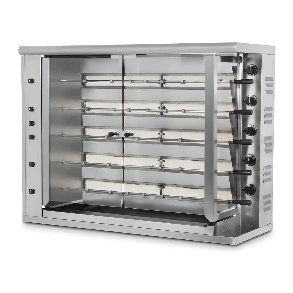 Primo, Rotisserie Chicken Grill, Gas, 36 kW