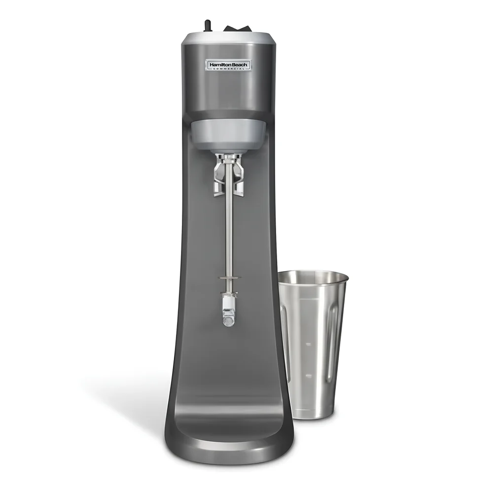 Hamilton Beach, Single Spindle Drink Mixer, Stainless Steel, Digital Control, 370W, Electric, Countertop, Silver