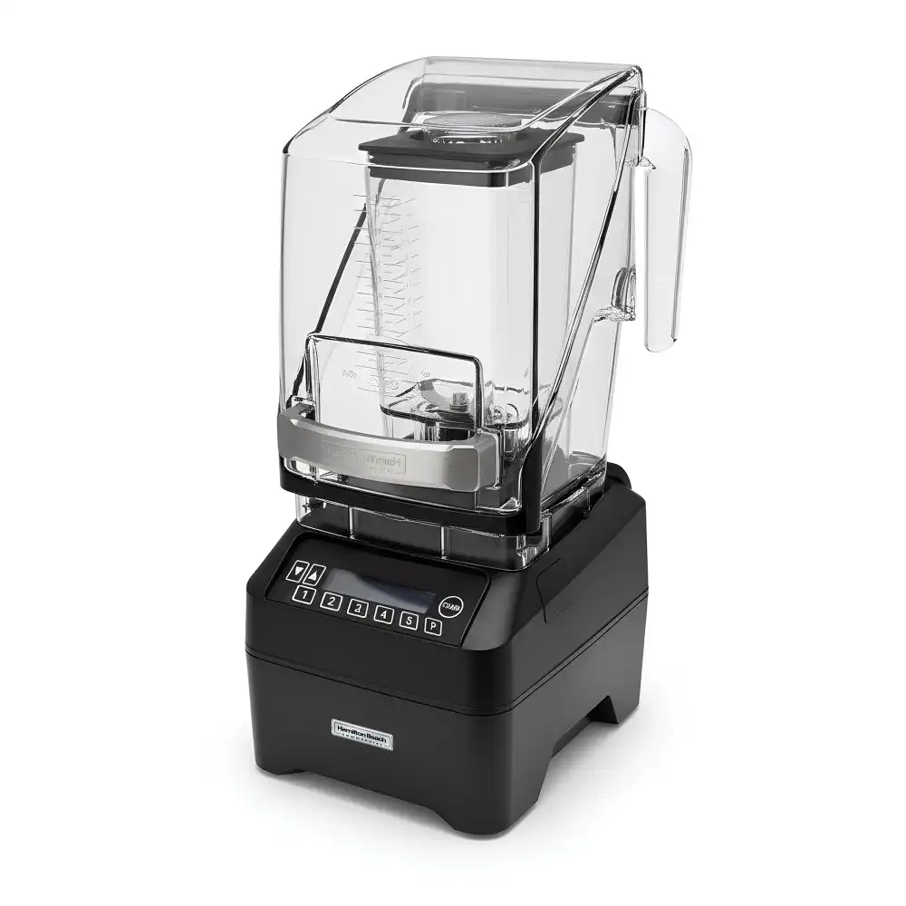 Hamilton Beach, High-Performance Bar Blender, 3 HP Brushless Motor, 1.4L, Polycarbonate, Digital Control, 1000W, Black