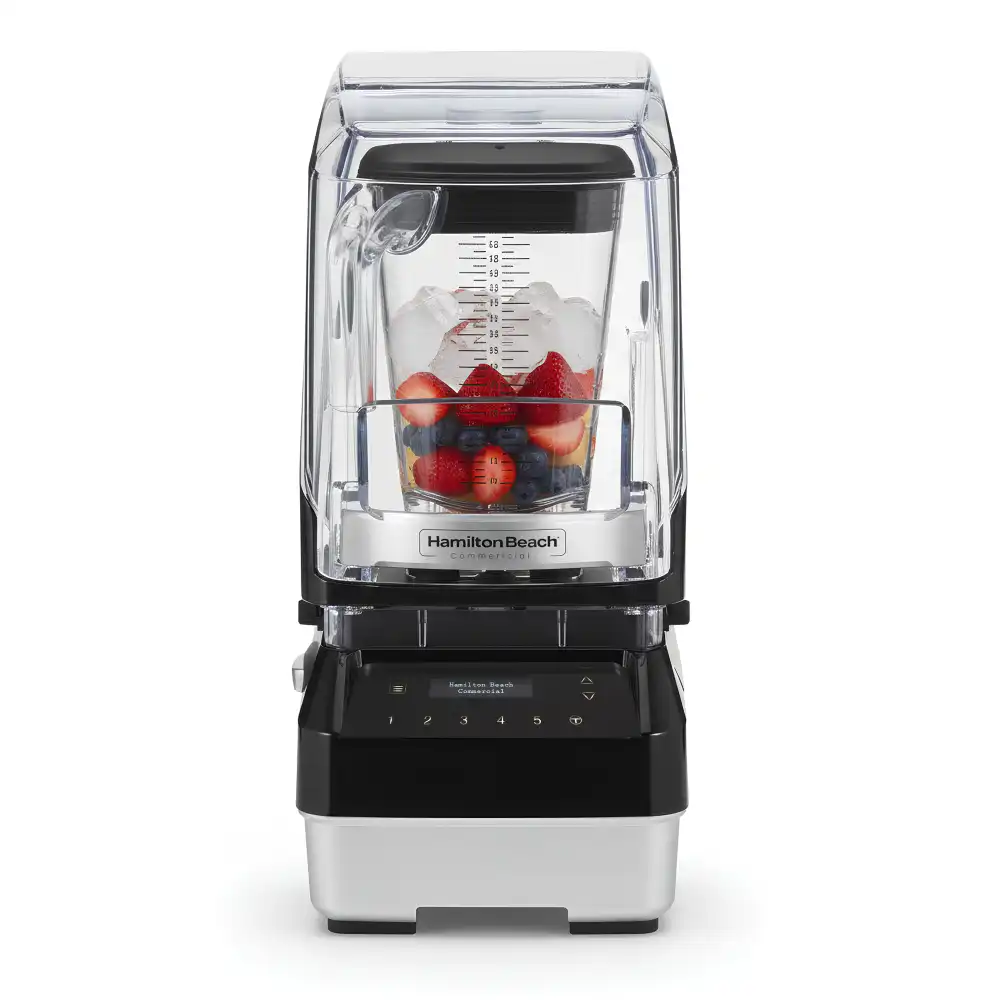 Hamilton Beach, High-Performance Bar Blender, 3 HP Brushless Motor, 2L, Polycarbonate, Electric, Countertop, 5kg