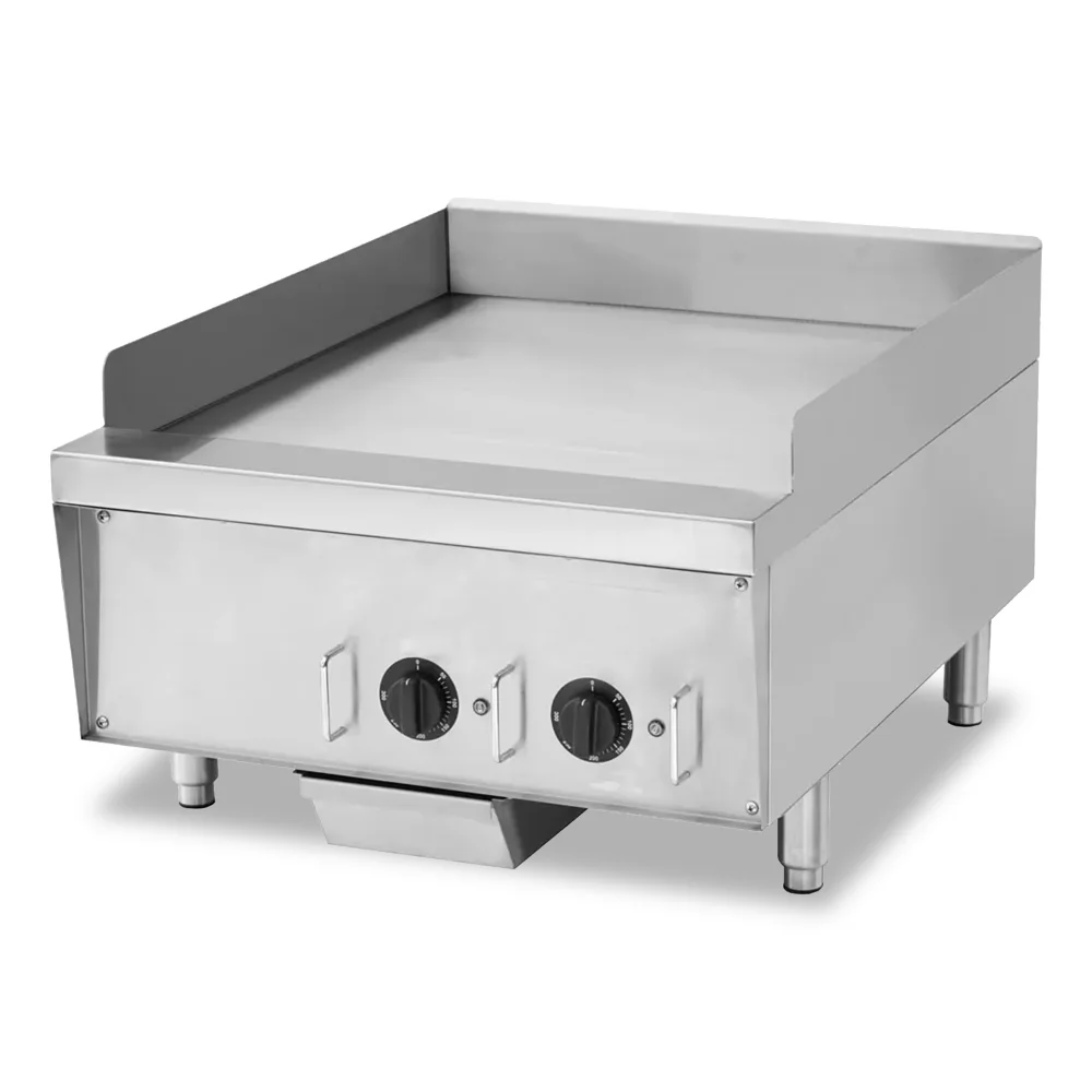 Heavy Duty System, Griddle, 2 Burners, Electric, 8.6 kW, 60.96 cm x 60.96 cm Working Surface