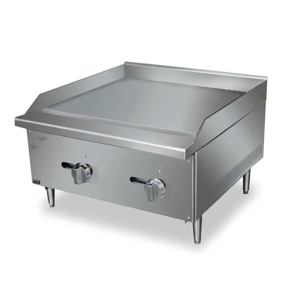 Heavy Duty System, Commercial Grill, 60000 BTU, Gas, Stainless Steel, Silver