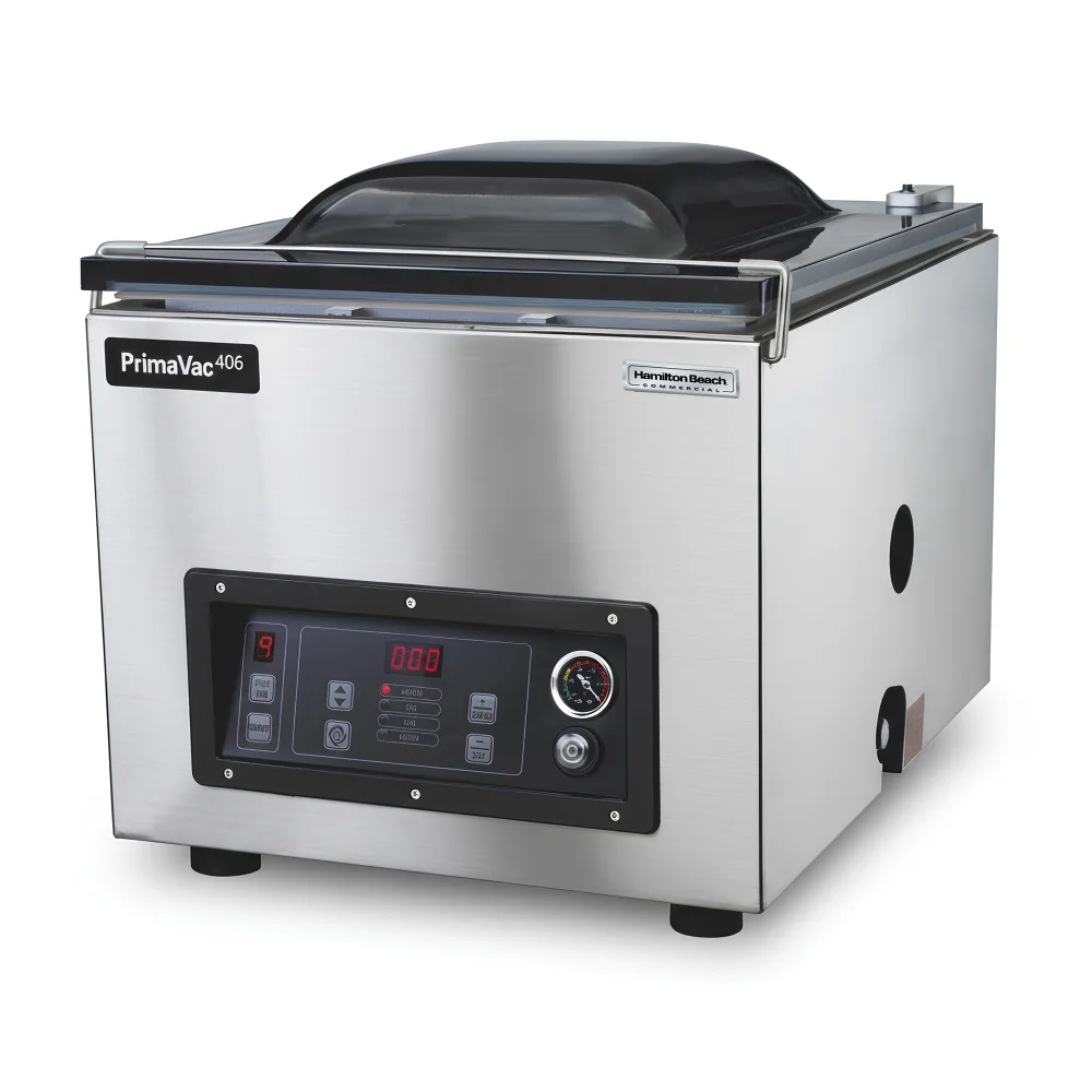 Hamilton Beach, Chamber Vacuum Sealer, Stainless Steel, Black, 406 mm , Electric