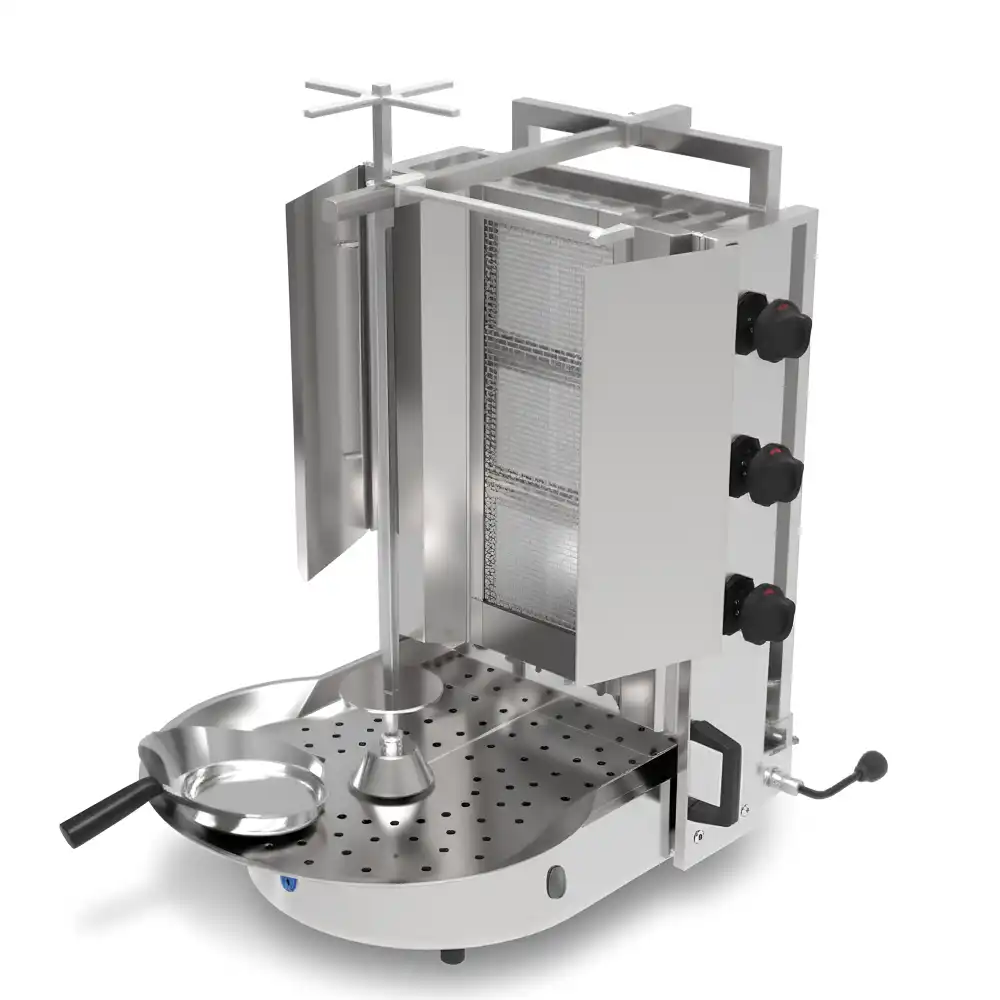 Inoxsan, Shawarma Machine, Gas and Electric, 9 kW Power, LPG and Natural Gas Support