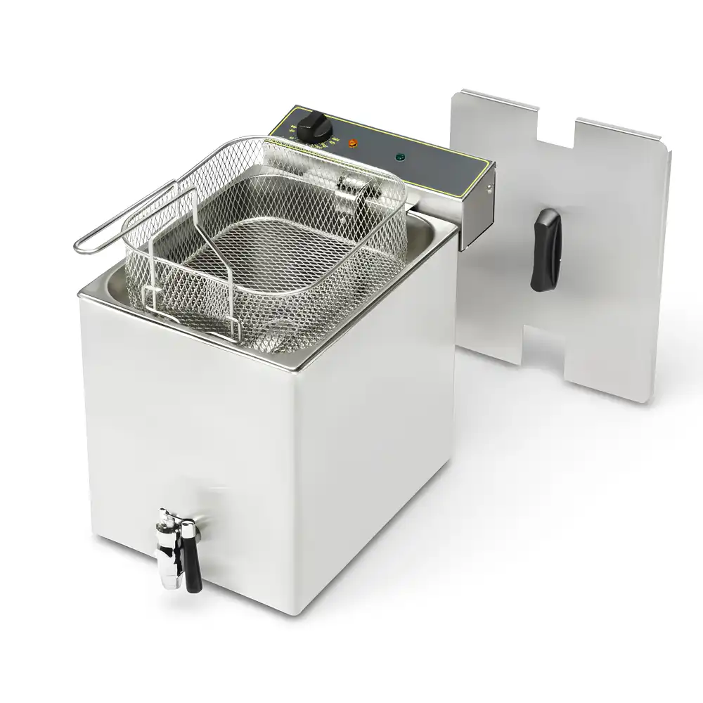 Roller Grill, Fryer Top, 8 L, 1 Tank, 1 Basket, 3 kW