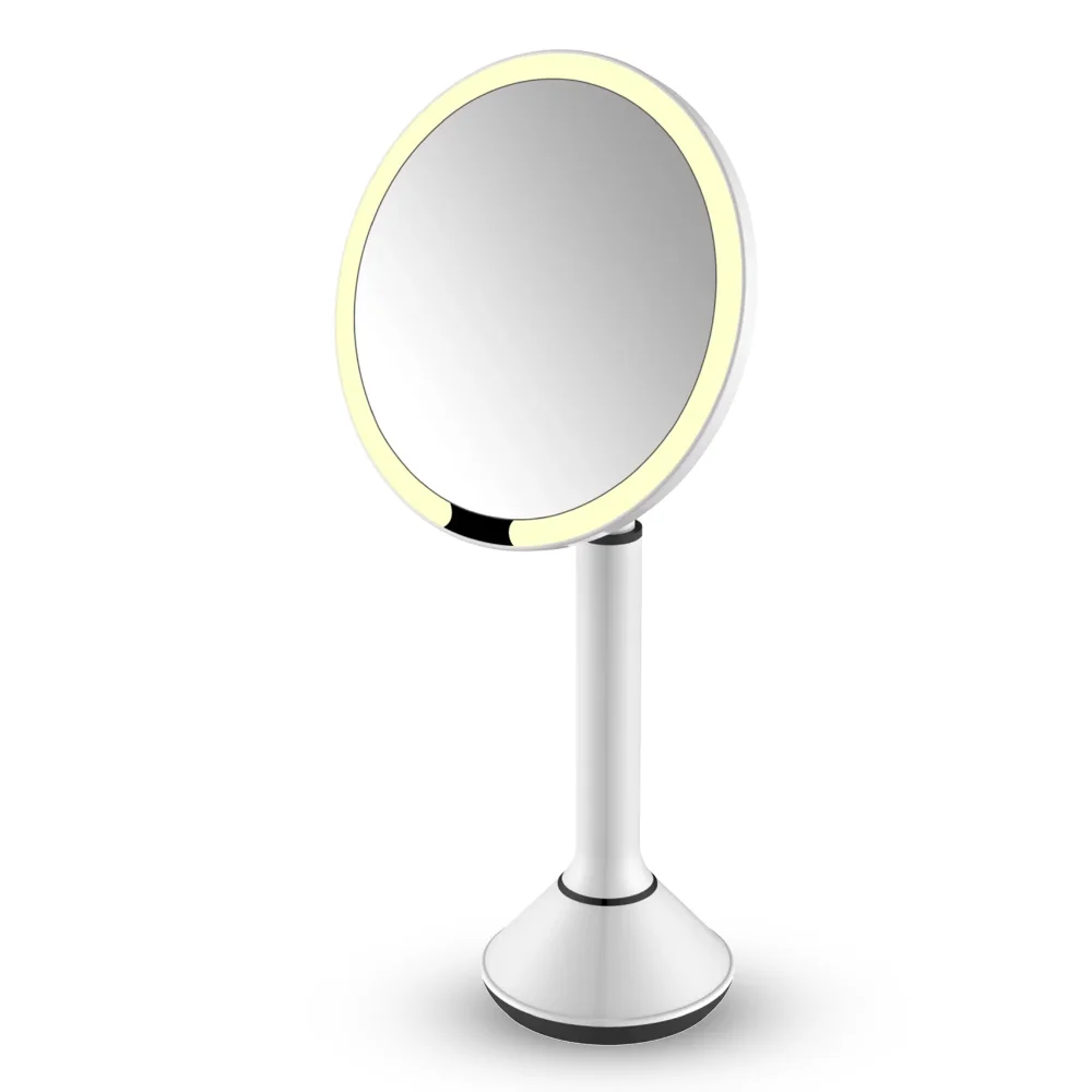 Roomwell, Sense Magnifying Mirror, Wall Mounted, LED Lighting, Black