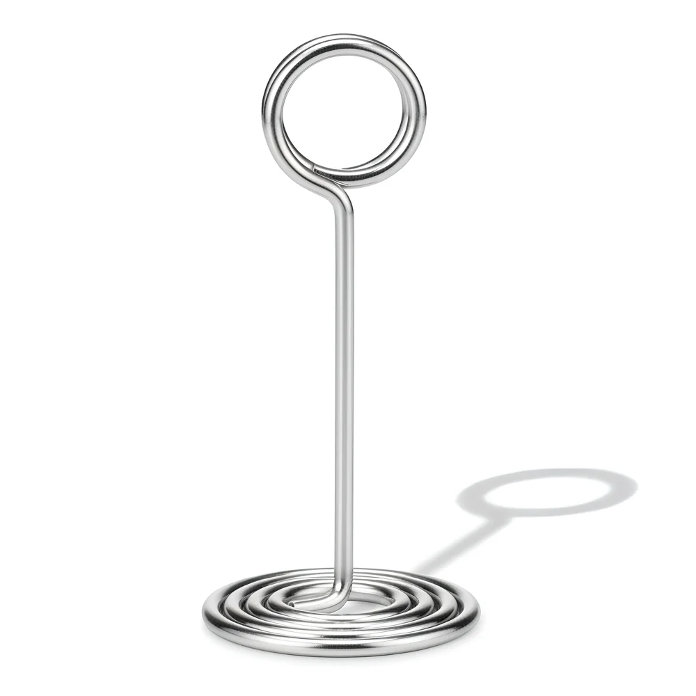 American Metalcraft, Number Stand, Stainless Steel, Chrome