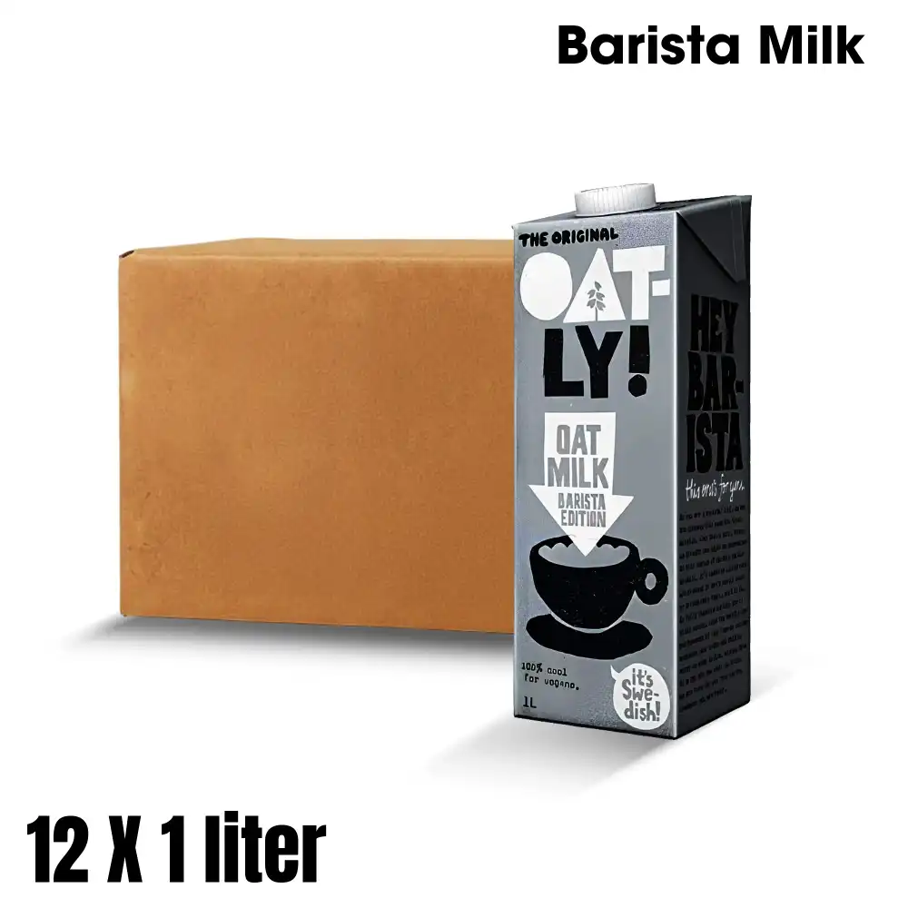 Oatly, Milk, Barista, 1 L Pack of 12