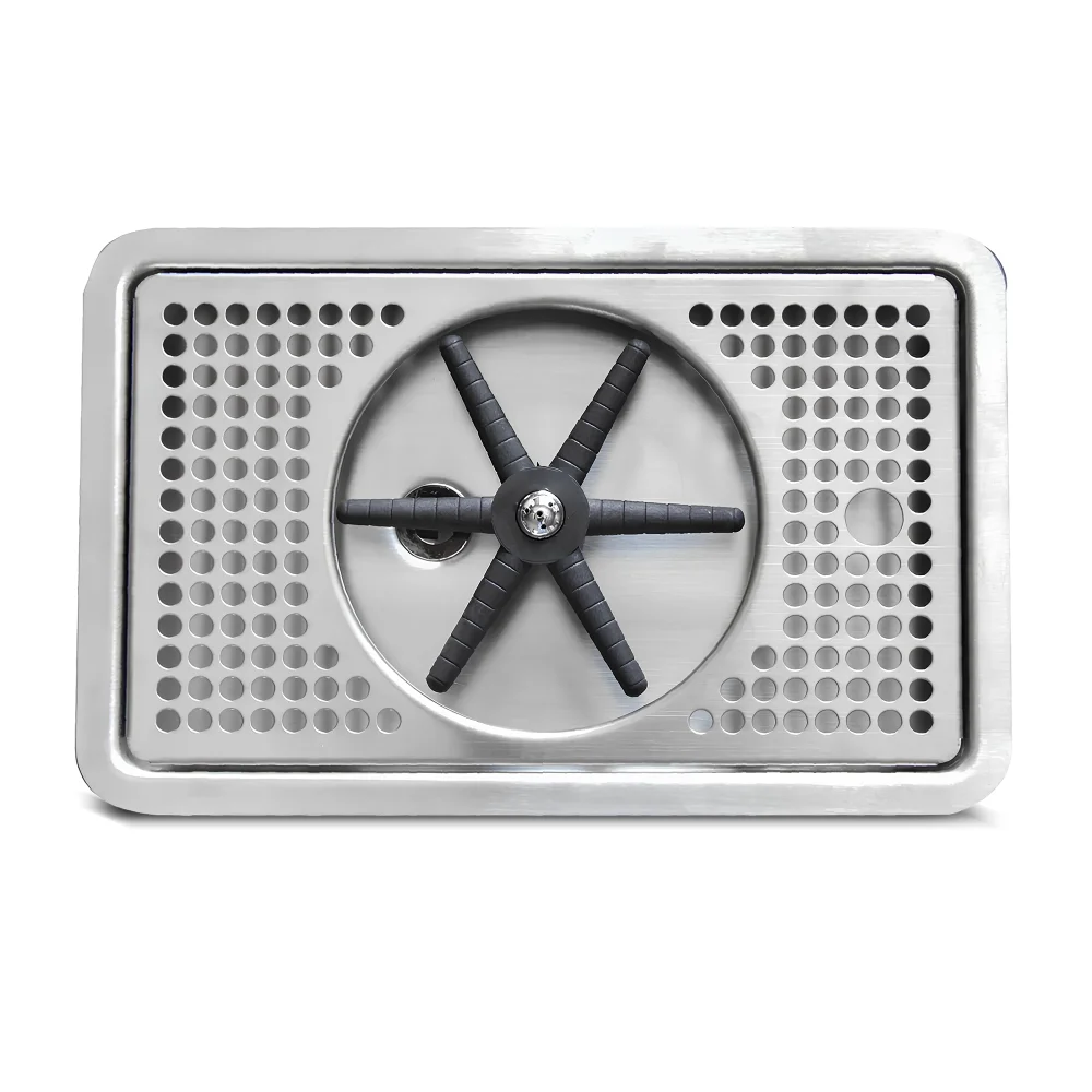 Polare Refrigeration Glass Rinser, 32.7 x 20.7 x 3 cm
