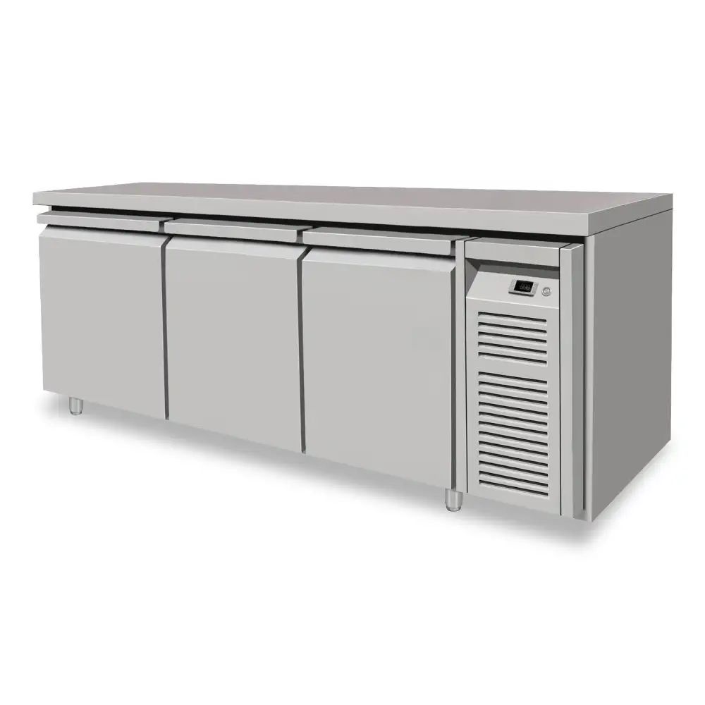 Polare, Undercounter Chiller, 400 L, 3 Doors, Digital Control, 400 W