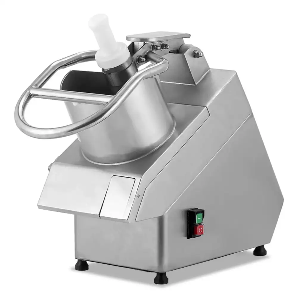 Vegetable Cutter Electric 120–300 kg/hr Output Stainless Steel 27.5 × 64.5 × 54.5 cm (L × W × H)