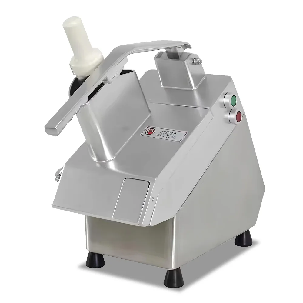 Vegetable Cutter Electric 60–120 kg/hr Output Stainless Steel 26 × 63 × 48 cm (L × W × H)
