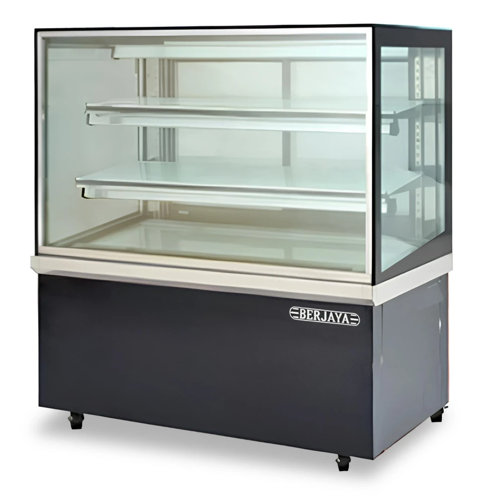 Berjaya, Confectionery Showcase, 682 L, 2 Shelves, LED Lighting