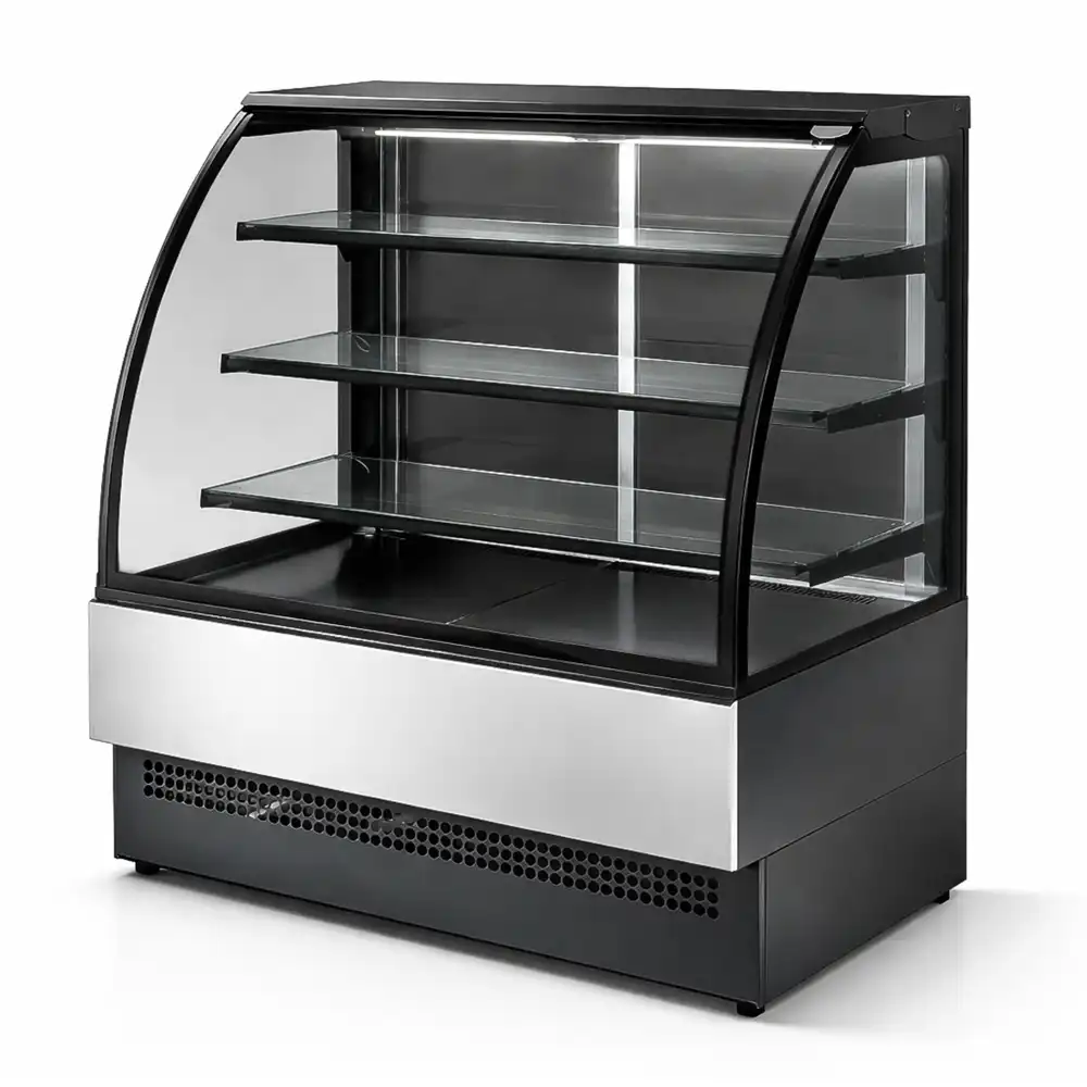 Tecnodom , EVO Cake Counter Refrigerator, Ventilated Cooling, LED Lighting, 3 Shelves