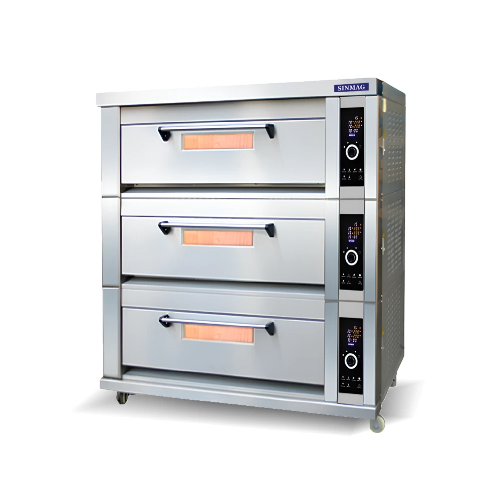 Sinmag, Deck Oven, Gas, 3 Decks, 0.2 kW