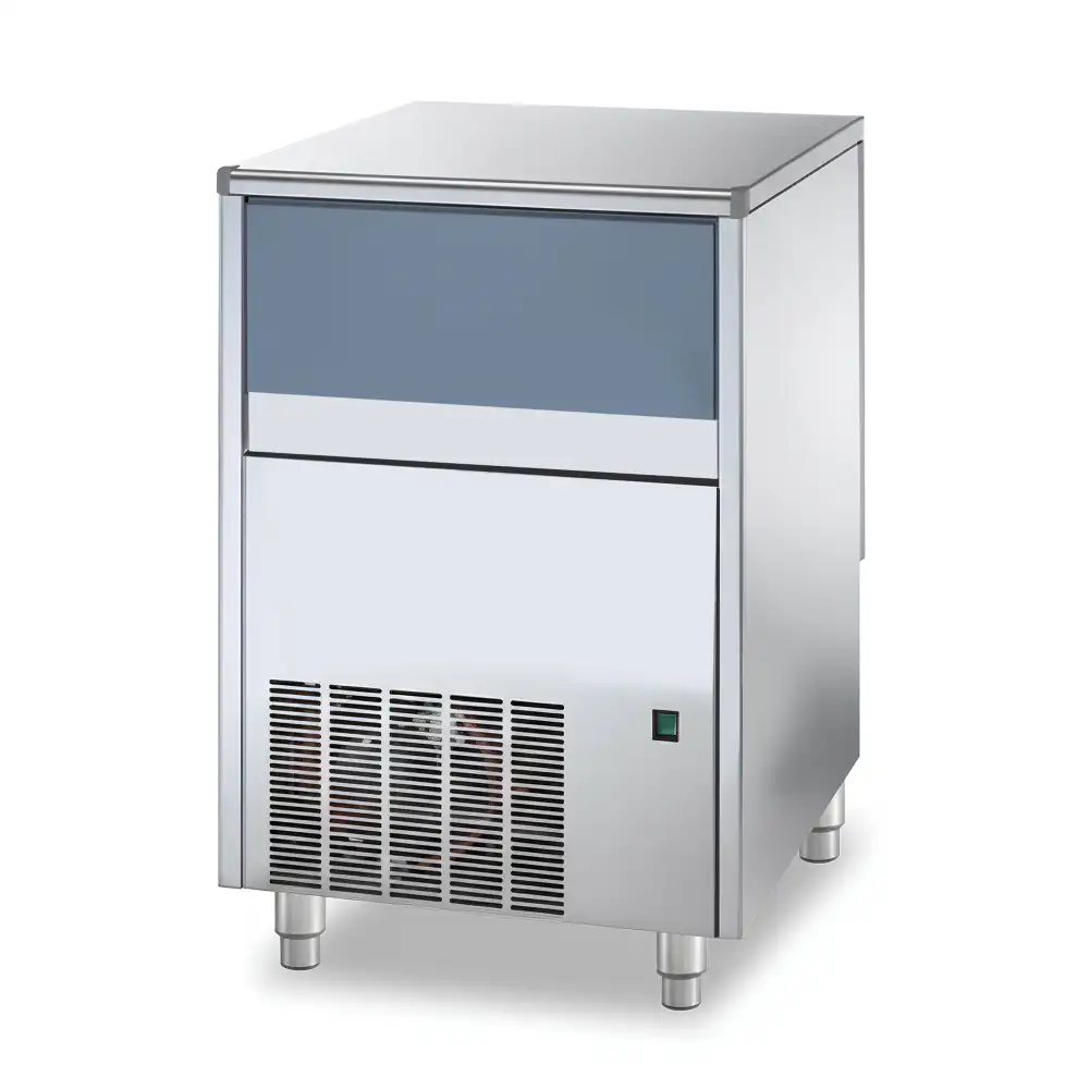 NTF, Cube Ice Maker, 130 kg/24h, 65 kg Storage, 1050 W, Air Cooling, Silver