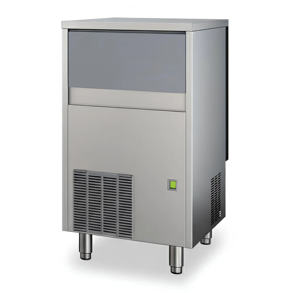 NTF, Cube Ice Maker, 20 kg Output, 4 kg Bin, Stainless Steel, Silver, 320 W