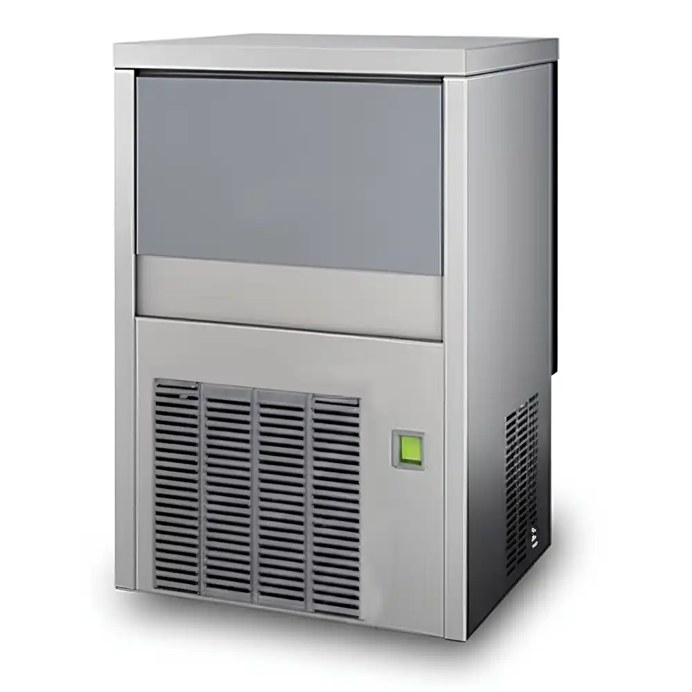 NTF, Cube Ice Maker, 28 kg Output, 6 kg Bin, Stainless Steel, Silver, 350 W