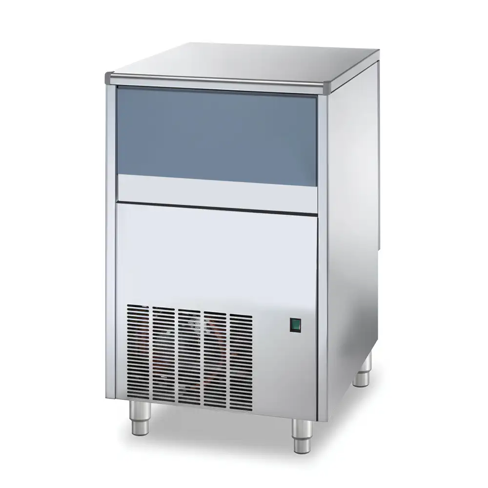 NTF, Cube Ice Maker, 32 kg Output, 9 kg Bin, Stainless Steel, Silver, 350 W