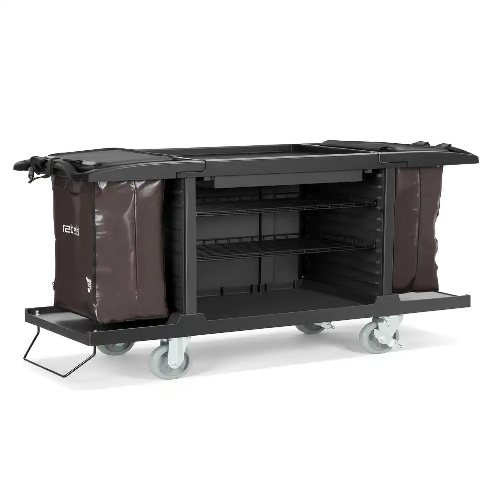 Tribeca, Room Service Cart, Polypropylene, Black