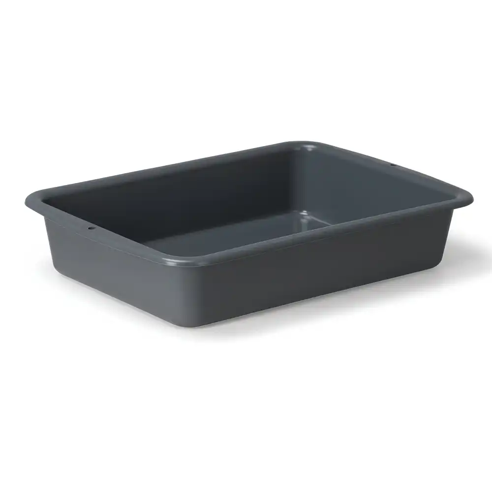 Tribeca, Bussing Box, Plastic, Grey, (15 pcs x 46 cm each)