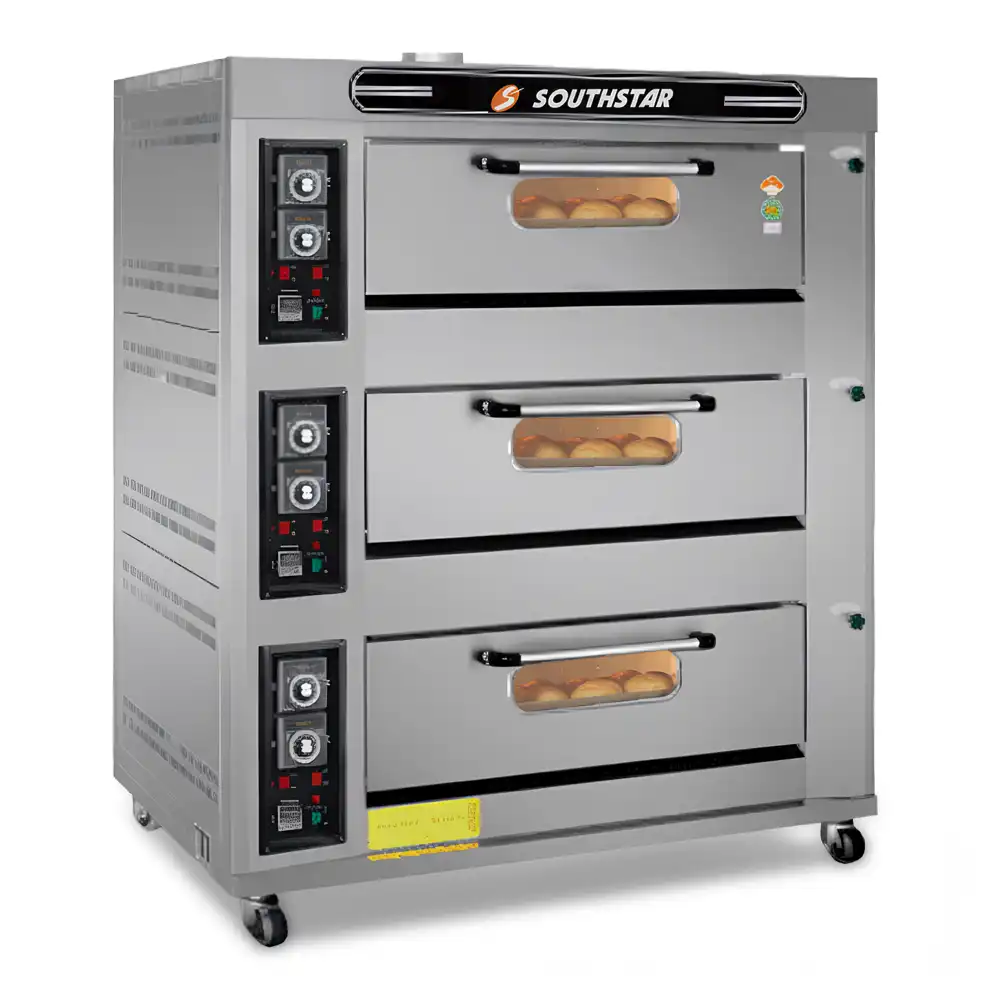 SouthStar, Deck Oven, Economic Gas, 3 Deck, 6Trays