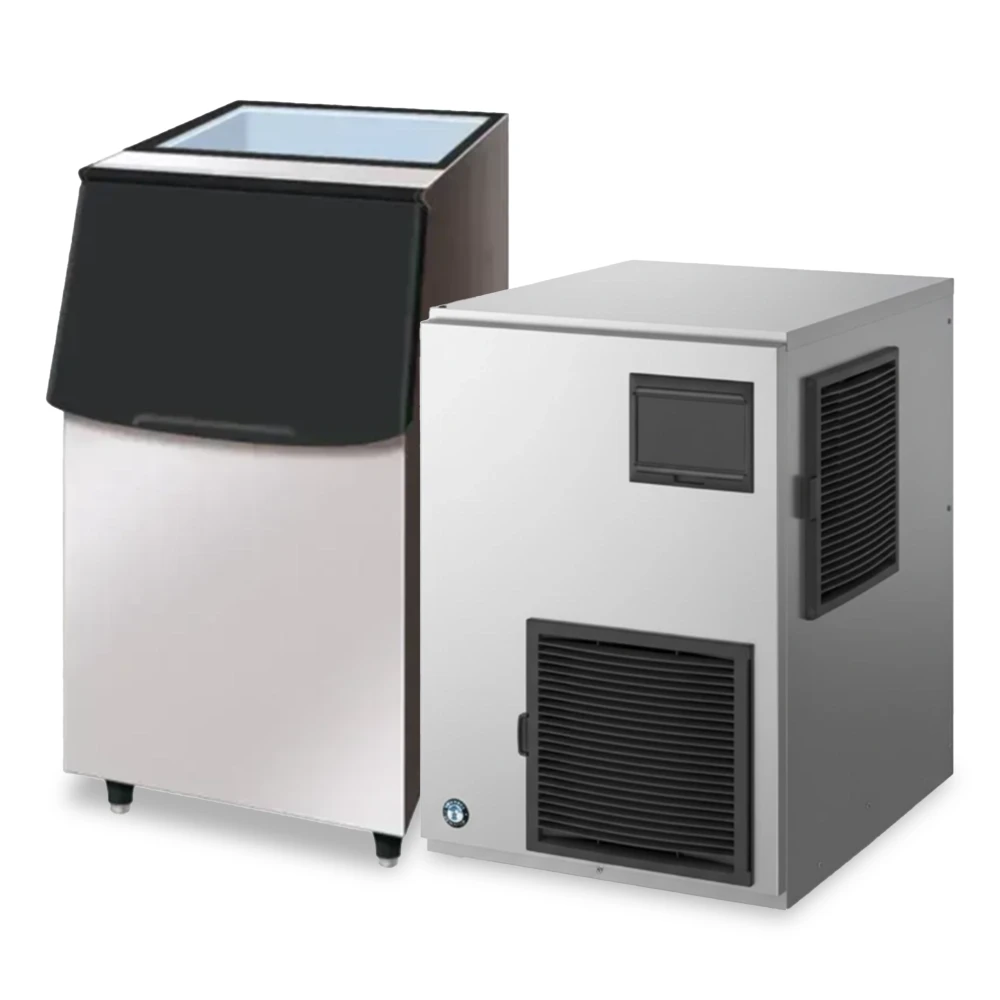 Hoshizaki 150 KG/24Hr Flake Ice Maker with 140 KG Storage Bin Air-Cooled Commercial Ice Machine