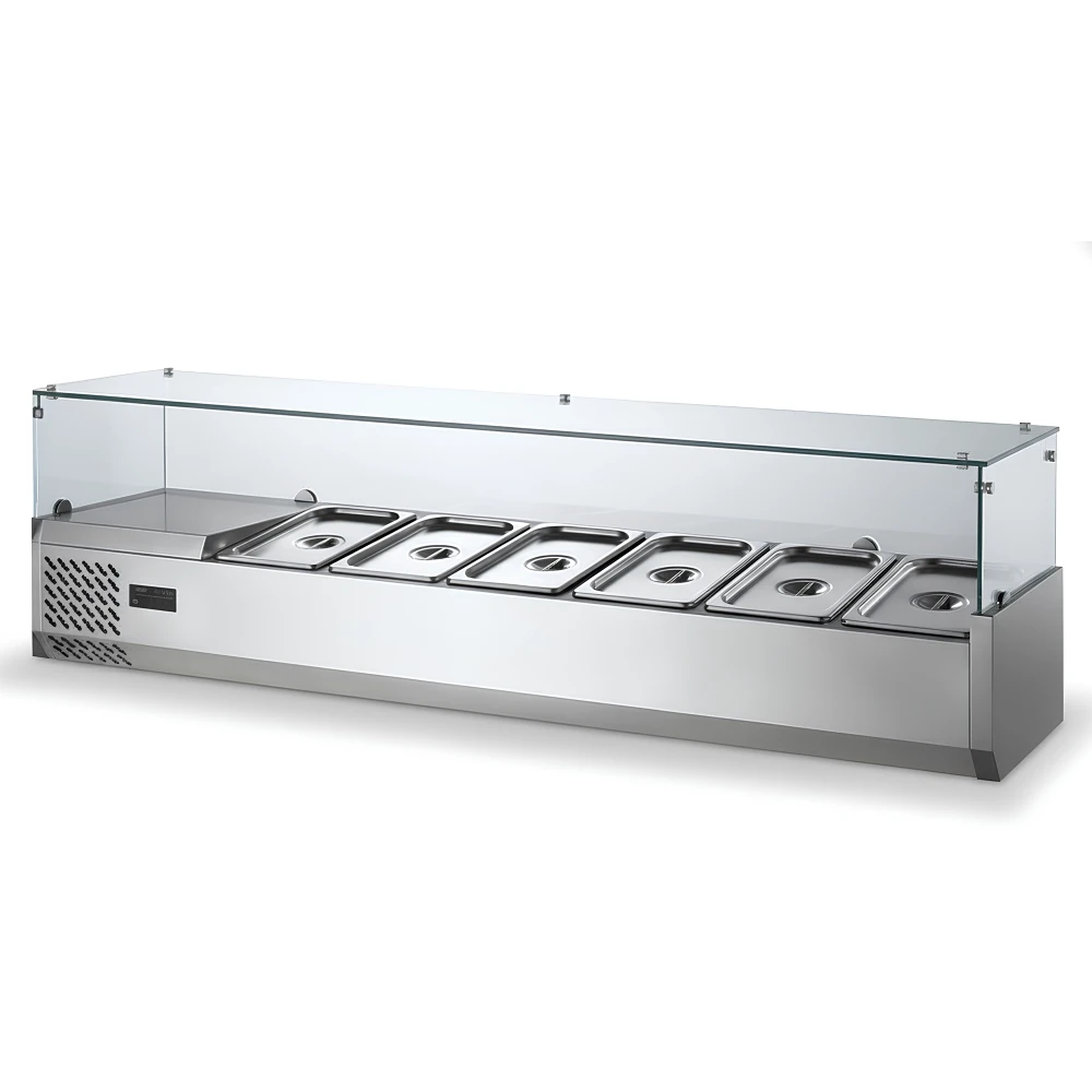 Primo, Salad Refrigerator, 4 Pans, 250L