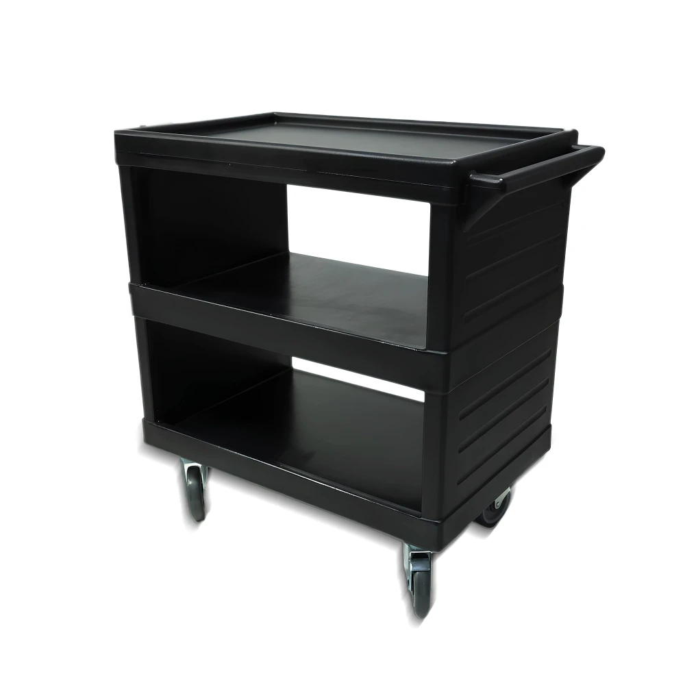 Tribeca, Service Trolley, Black, 875 mm Height