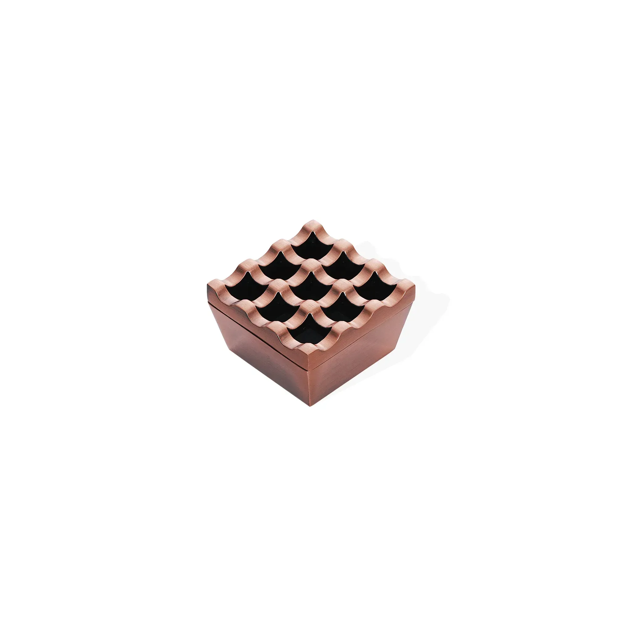 Wundermaxx, Ashtray, 7.3 x 4.2 cm, Stainless Steel, Copper