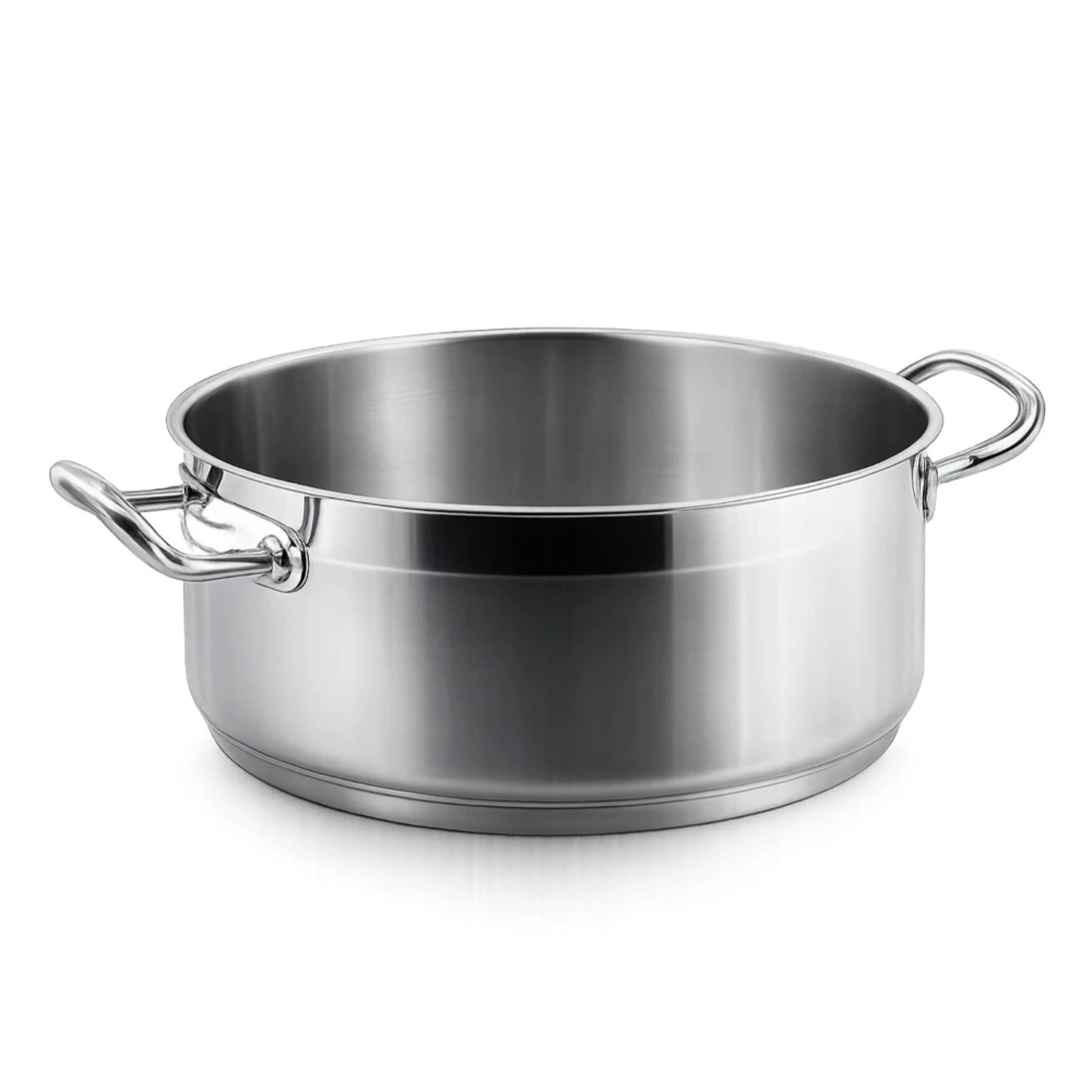 Lacor Stainless Steel Eco Chef Deep Casserole Pot 36 cm