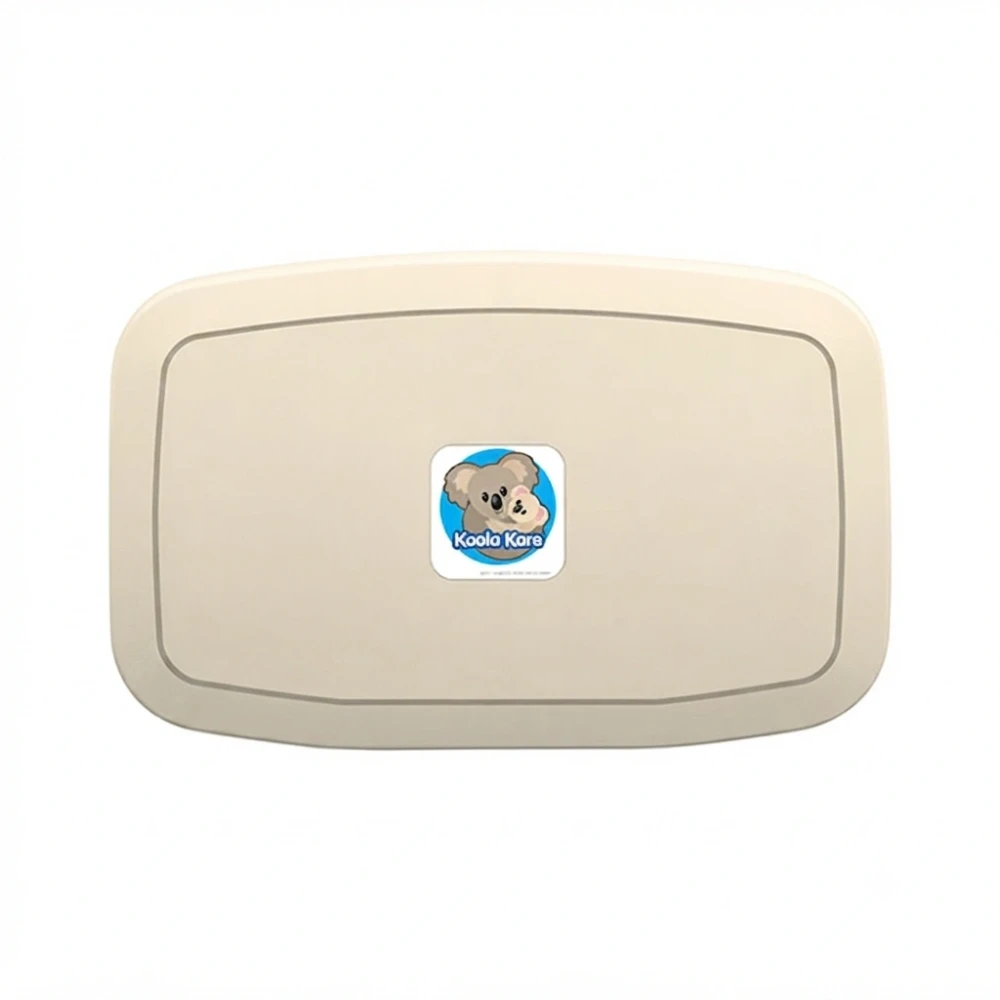 Koala Kare Baby Changing Station Wall Mounted Polypropylene Foldable Diaper Changing Table 71.8 × 55.9 × 88.9 cm (L × W × H)