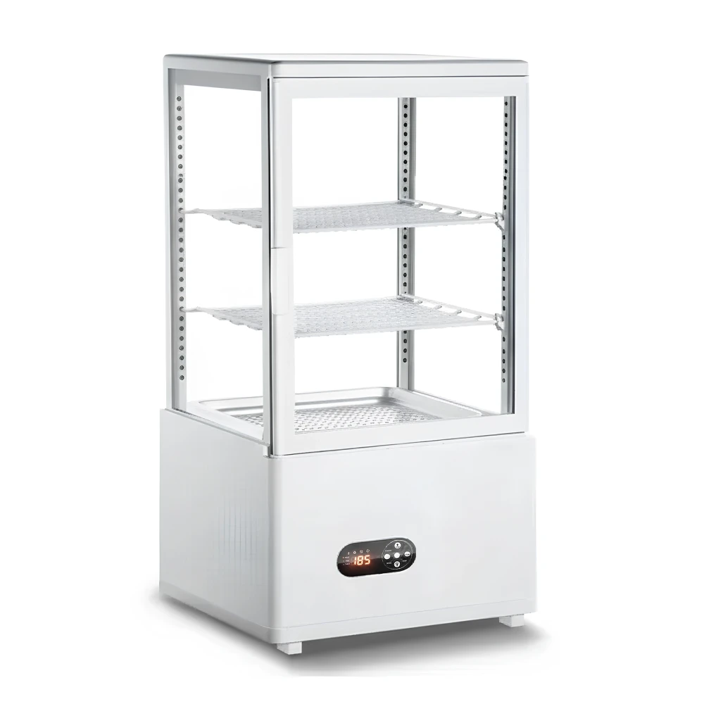 Fuerj, Display Refrigerator, 58 L Capacity, 2 Shelves, Countertop, Electric